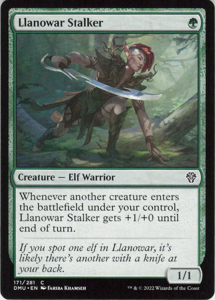 Llanowar Stalker #171