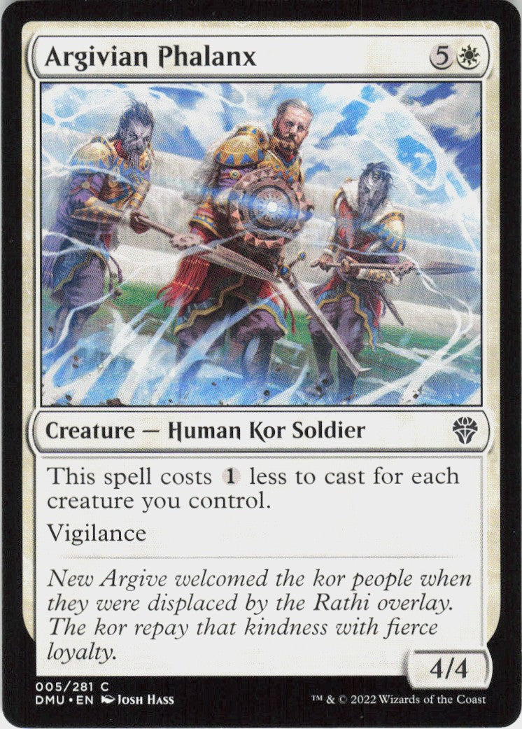 Argivian Phalanx #5