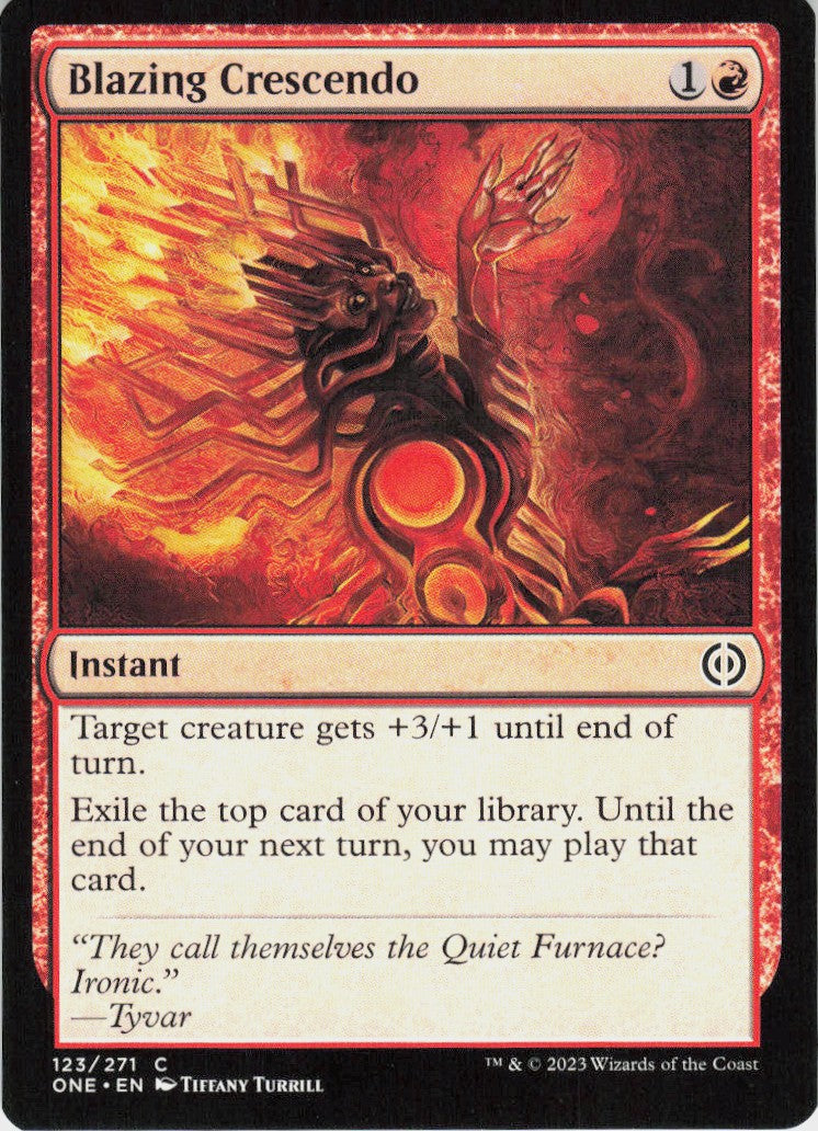 Blazing Crescendo #123