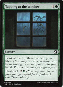 Tapping at the Window #201