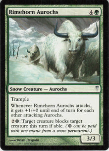 Rimehorn Aurochs #118