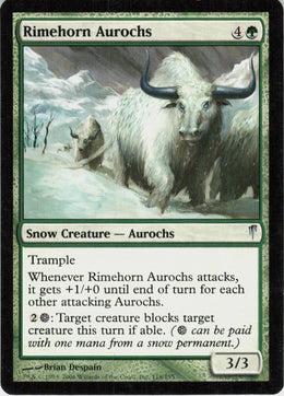 Rimehorn Aurochs #118