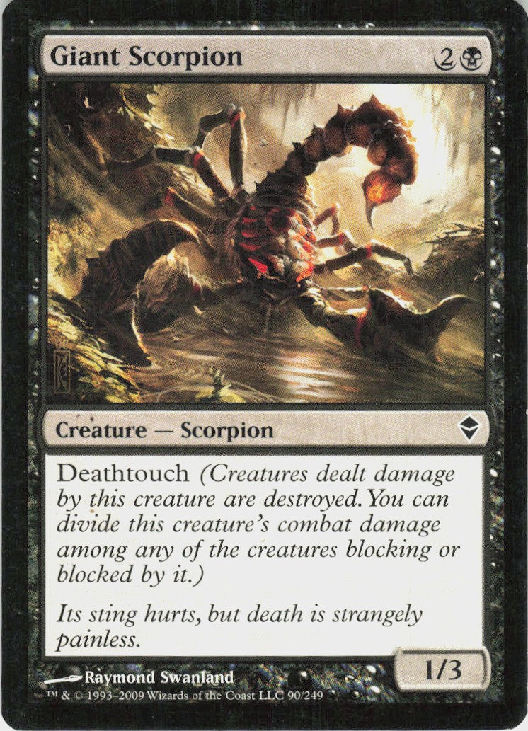 Giant Scorpion #90