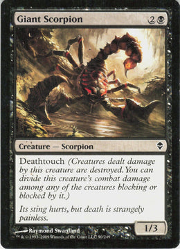 Giant Scorpion #90