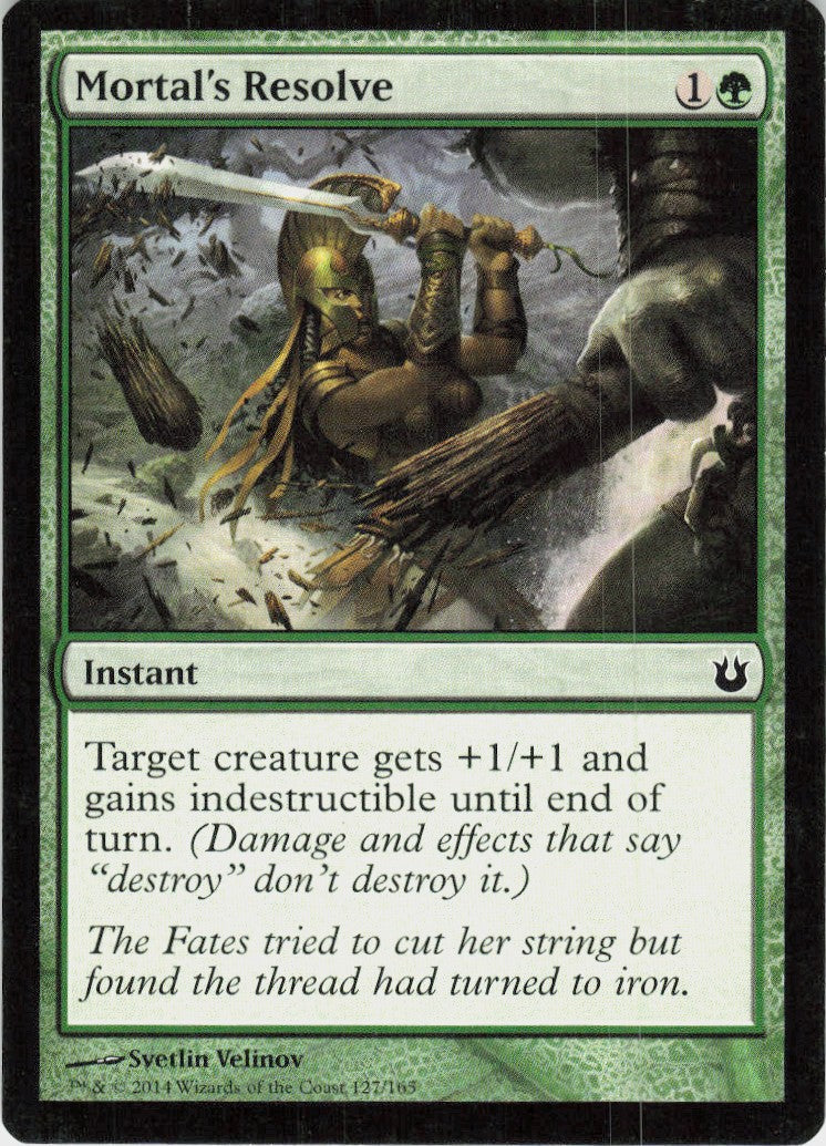 Mortal's Resolve #127