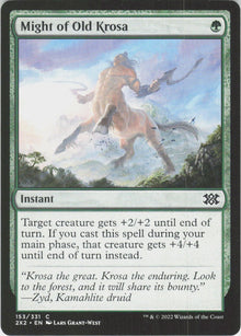 Might of Old Krosa #153