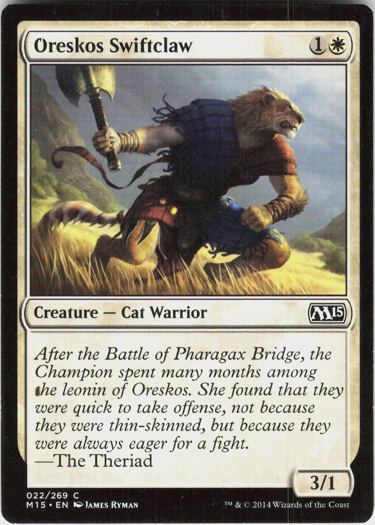 Oreskos Swiftclaw #22