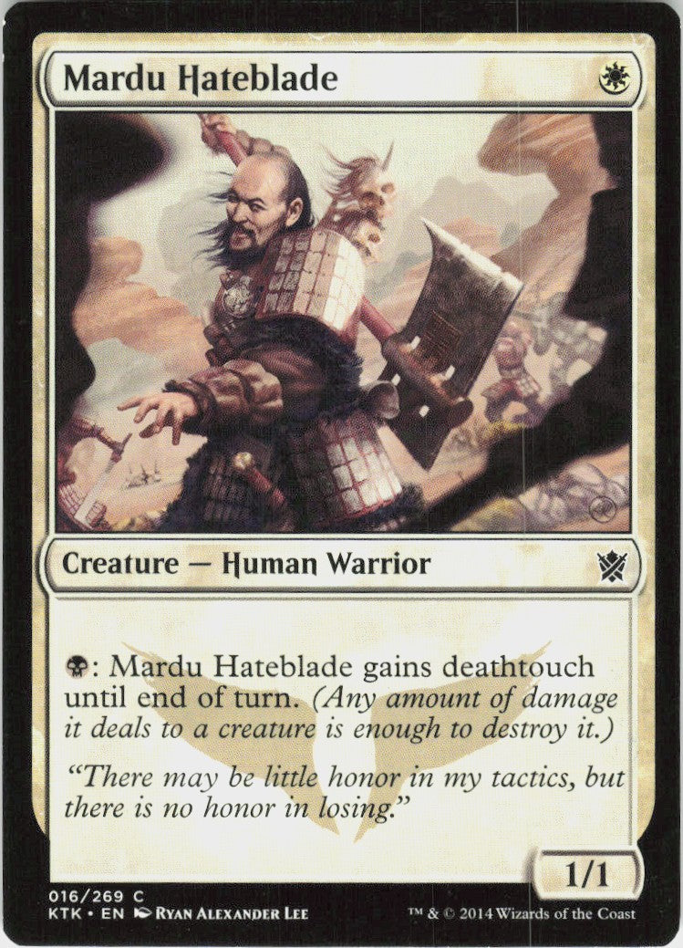 Mardu Hateblade #16