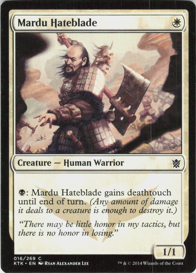 Mardu Hateblade #16