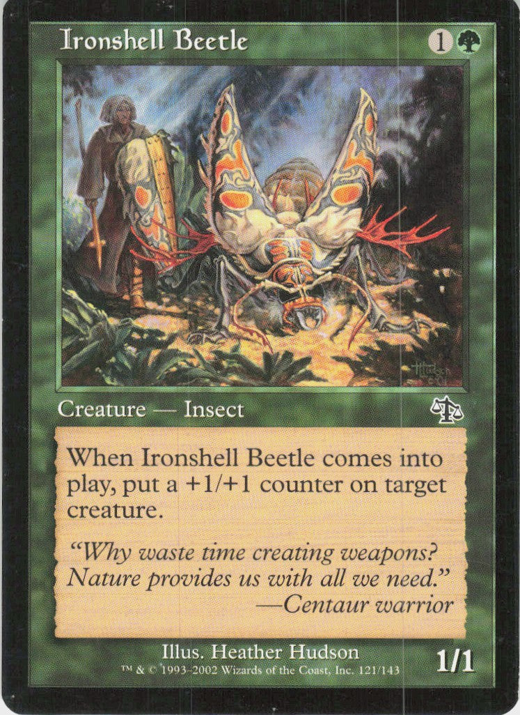 Ironshell Beetle #121