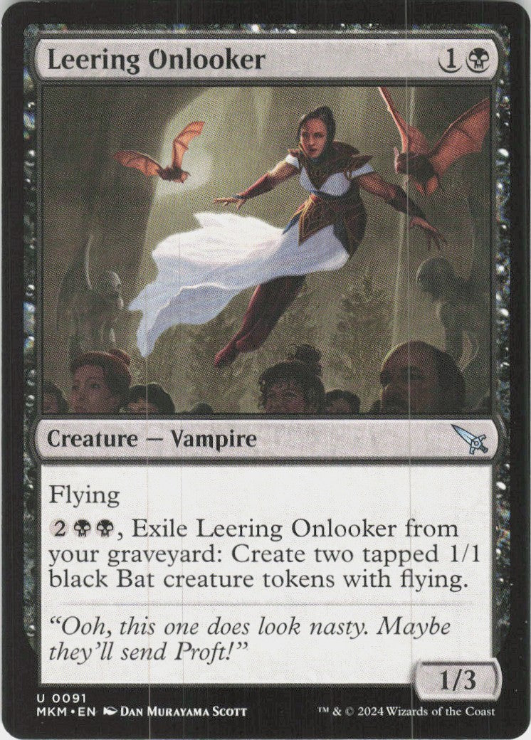 Leering Onlooker #91