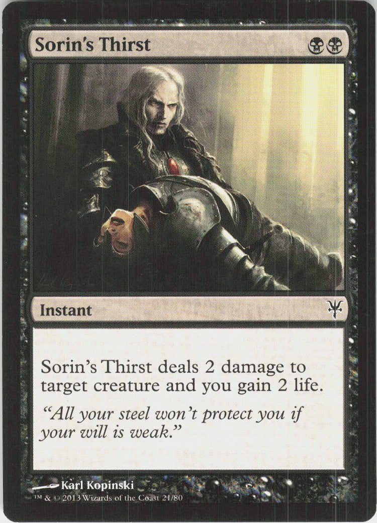Sorin's Thirst #21
