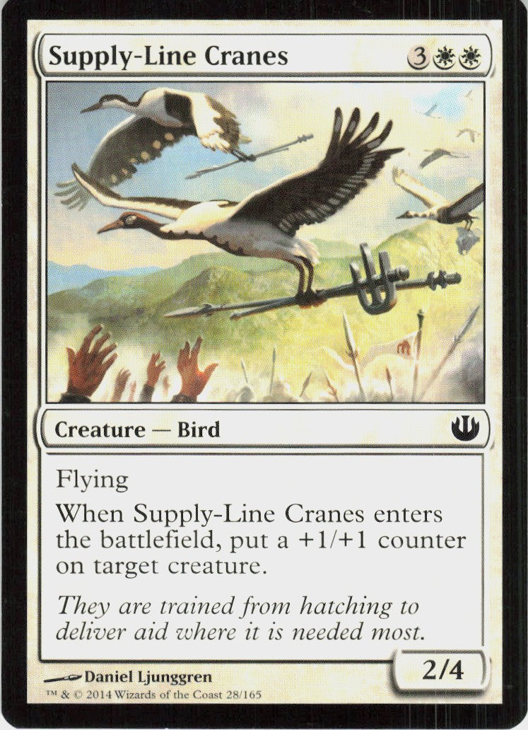 Supply-Line Cranes #28
