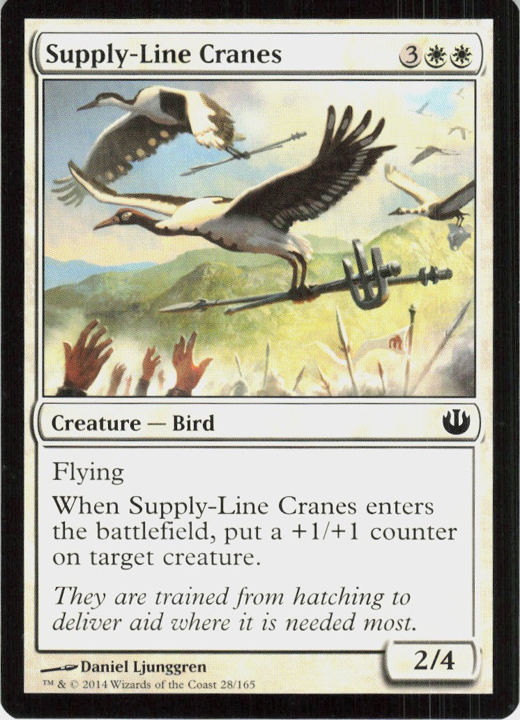 Supply-Line Cranes #28