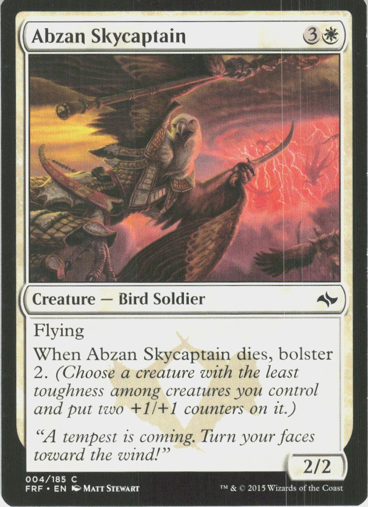 Abzan Skycaptain #4