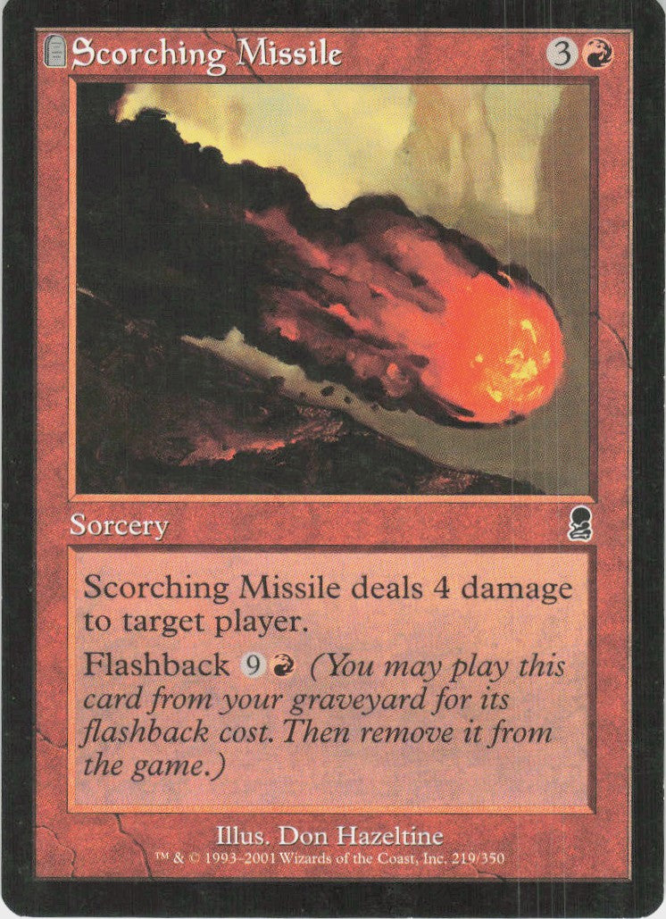 Scorching Missile #219