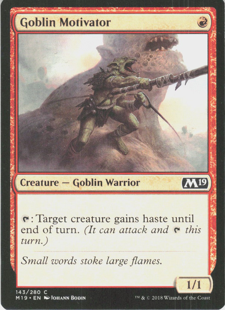 Goblin Motivator #143