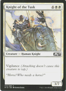 Knight of the Tusk #18
