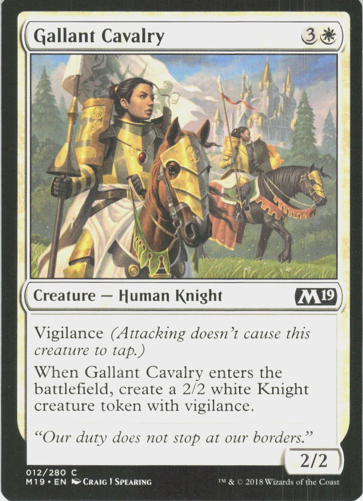 Gallant Cavalry #12