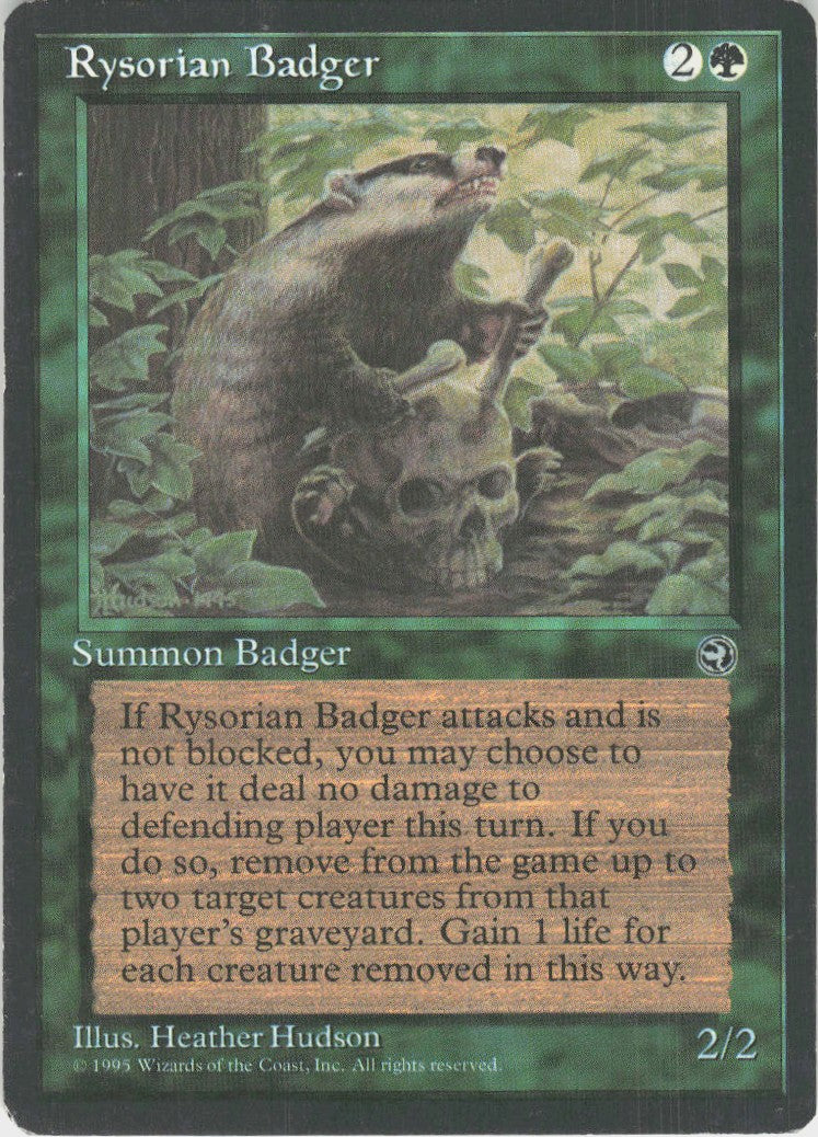 Rysorian Badger #96