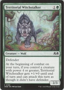 Territorial Witchstalker #189