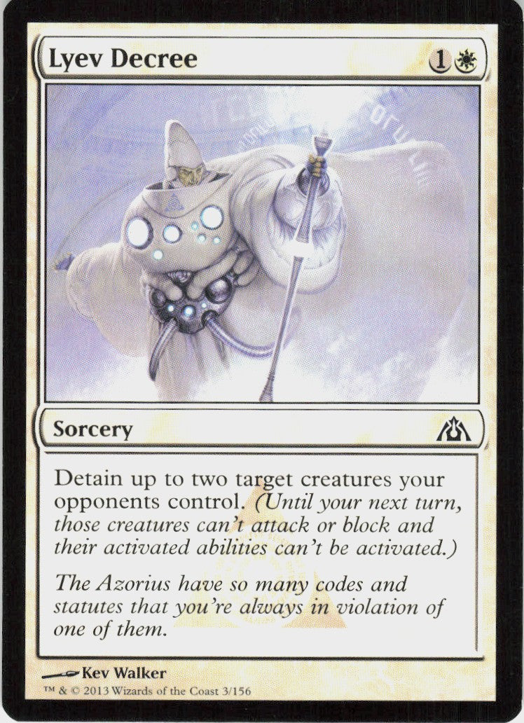 Lyev Decree #3