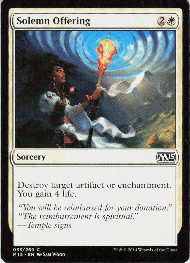 Solemn Offering #33