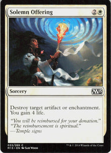 Solemn Offering #33