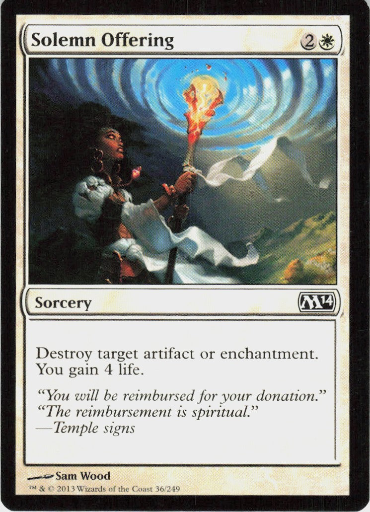 Solemn Offering #36