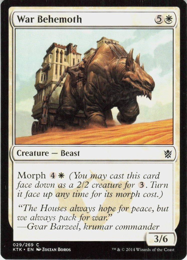 War Behemoth #29