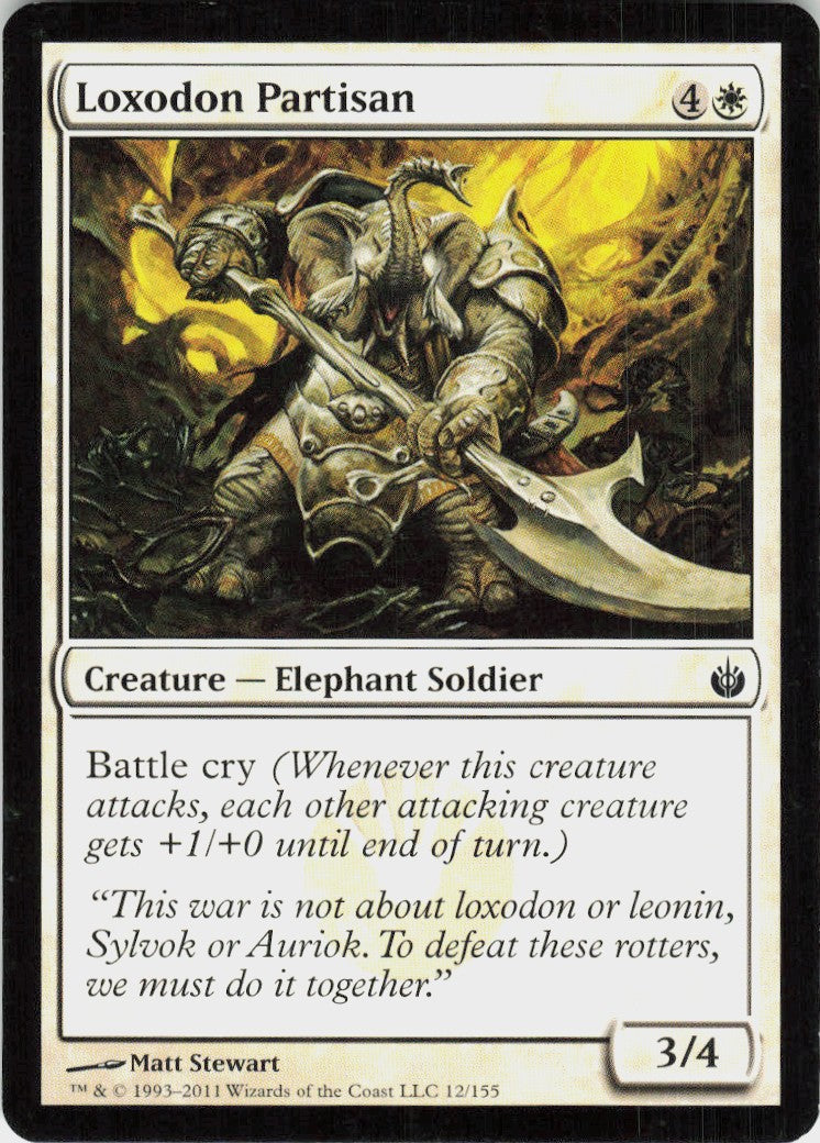 Loxodon Partisan #12