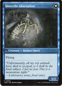 Delver of Secrets // Insectile Aberration #60
