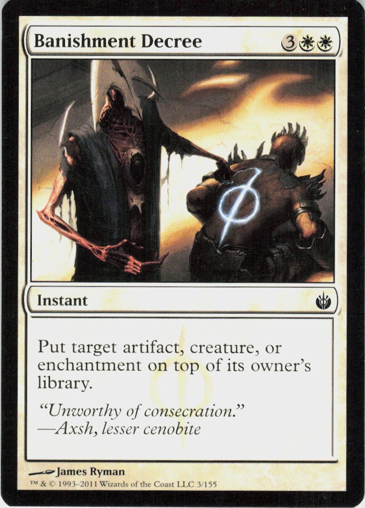 Banishment Decree #3