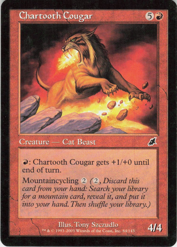 Chartooth Cougar #84