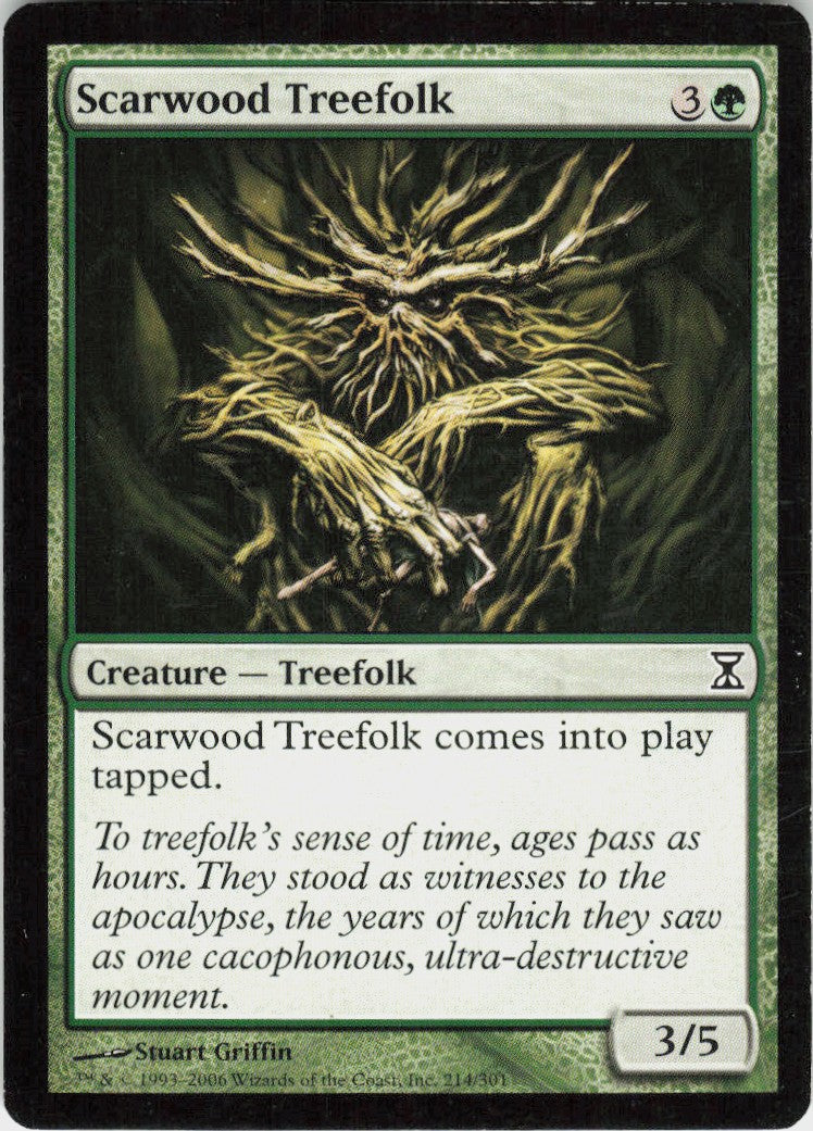 Scarwood Treefolk #214
