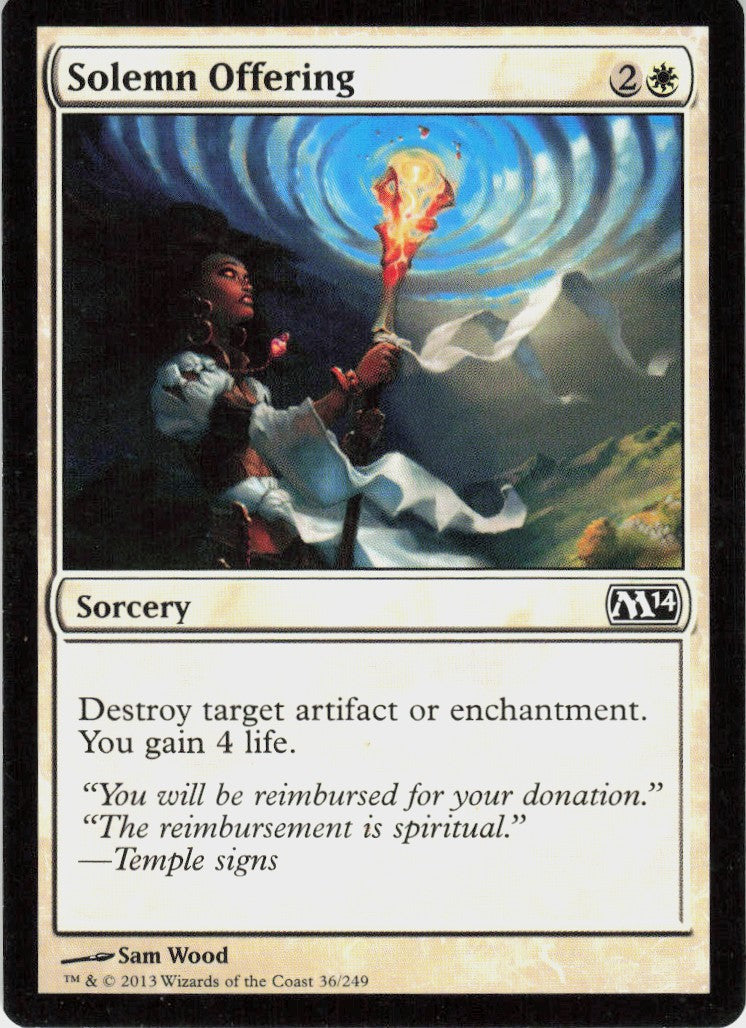 Solemn Offering #36