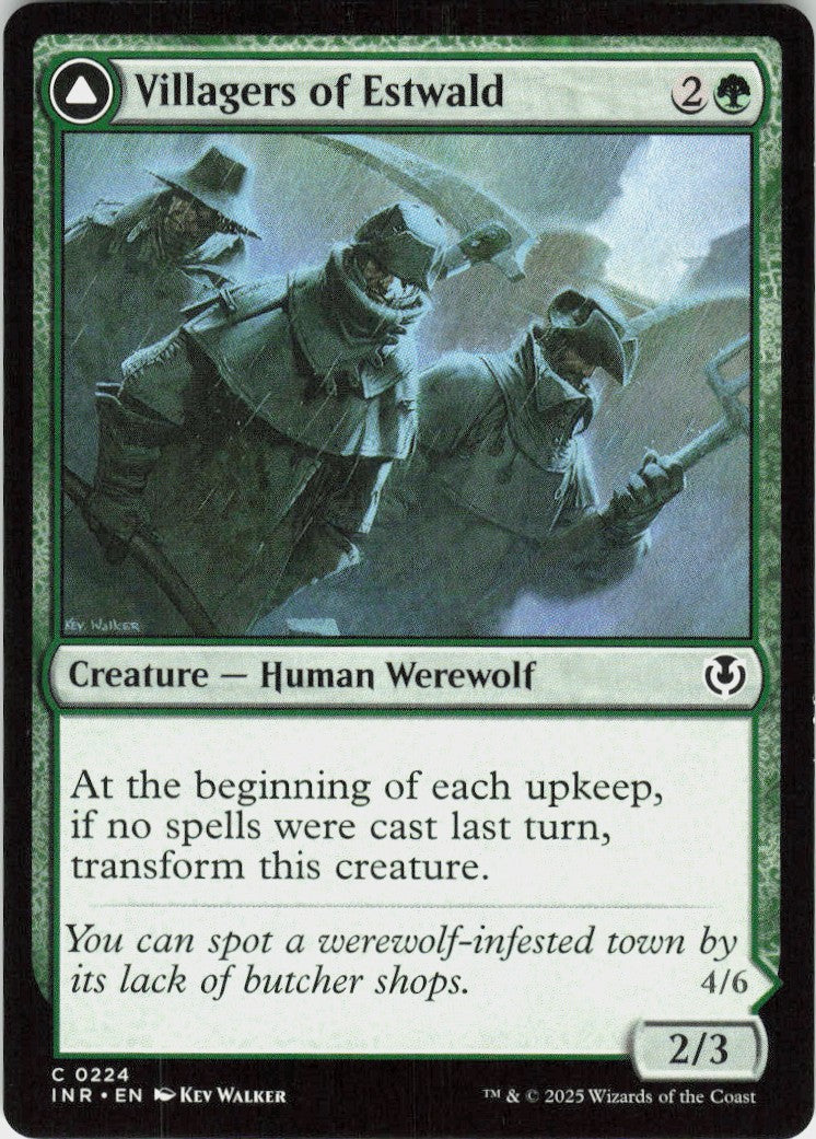 Villagers of Estwald // Howlpack of Estwald #224