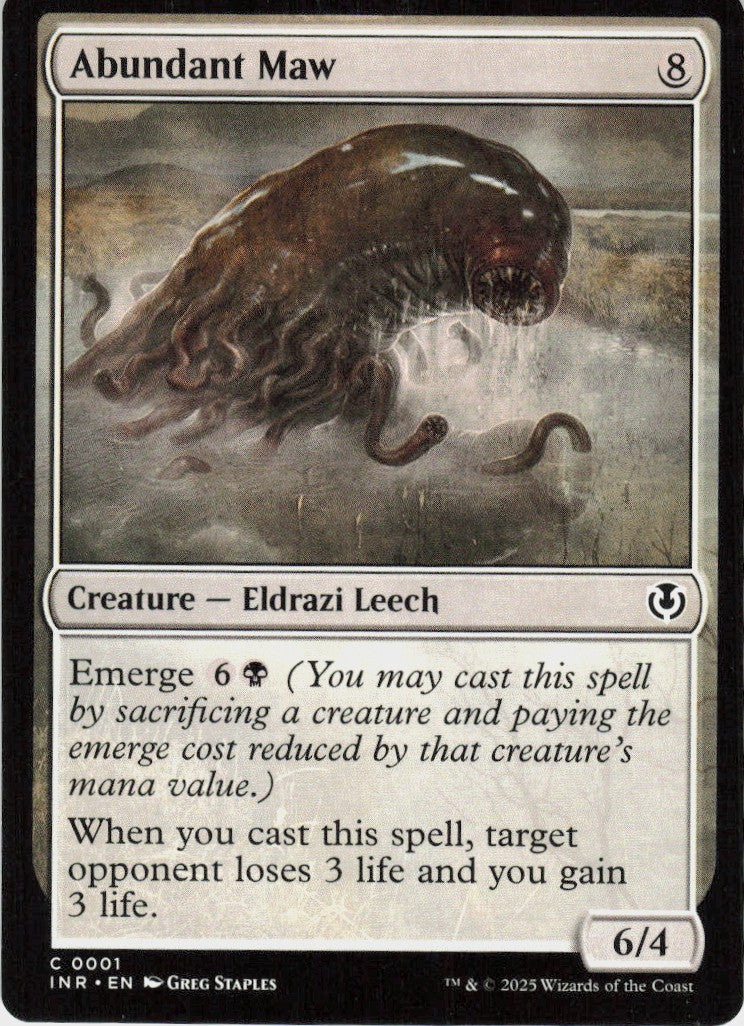 Abundant Maw #1
