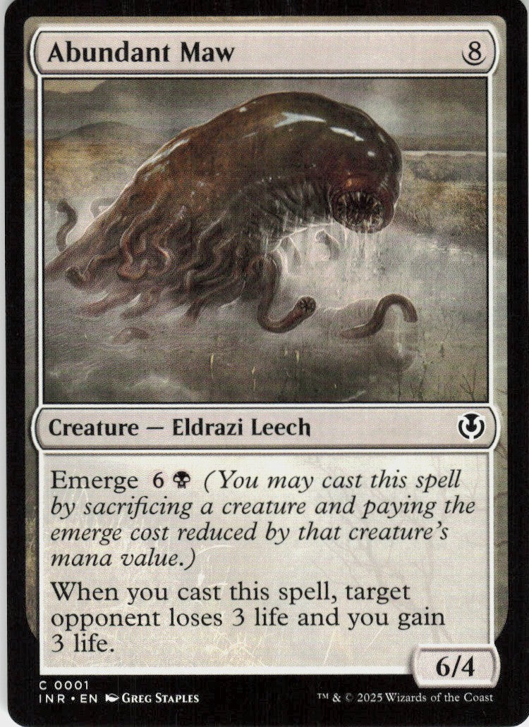 Abundant Maw #1