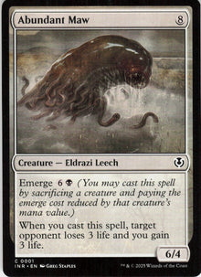 Abundant Maw #1