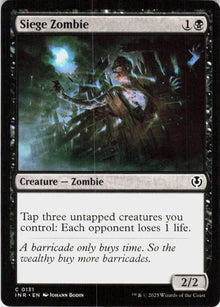 Siege Zombie #131