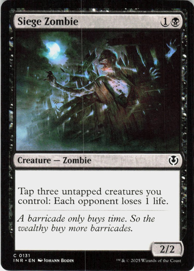 Siege Zombie #131