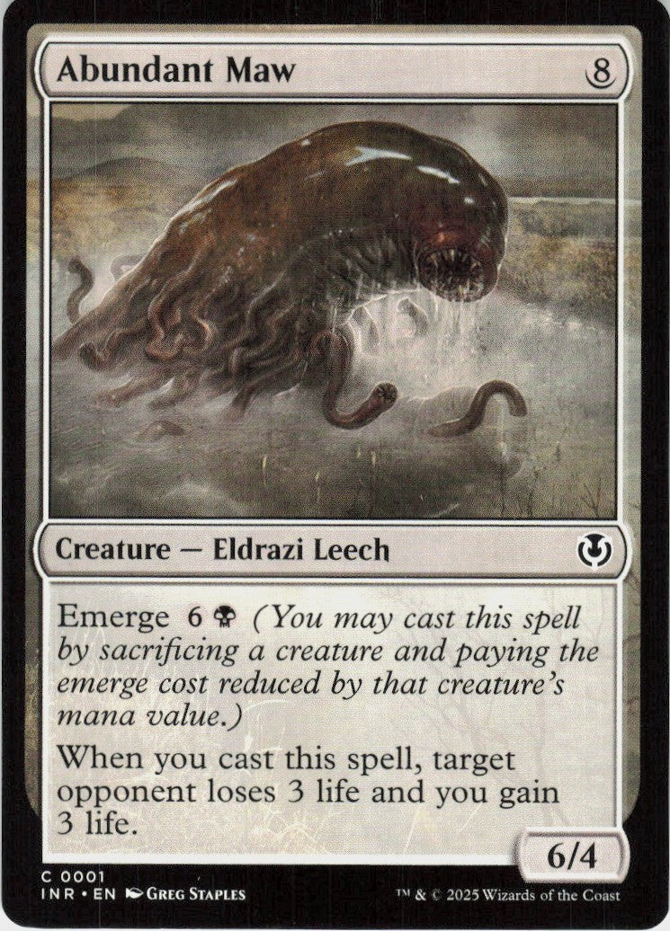 Abundant Maw #1