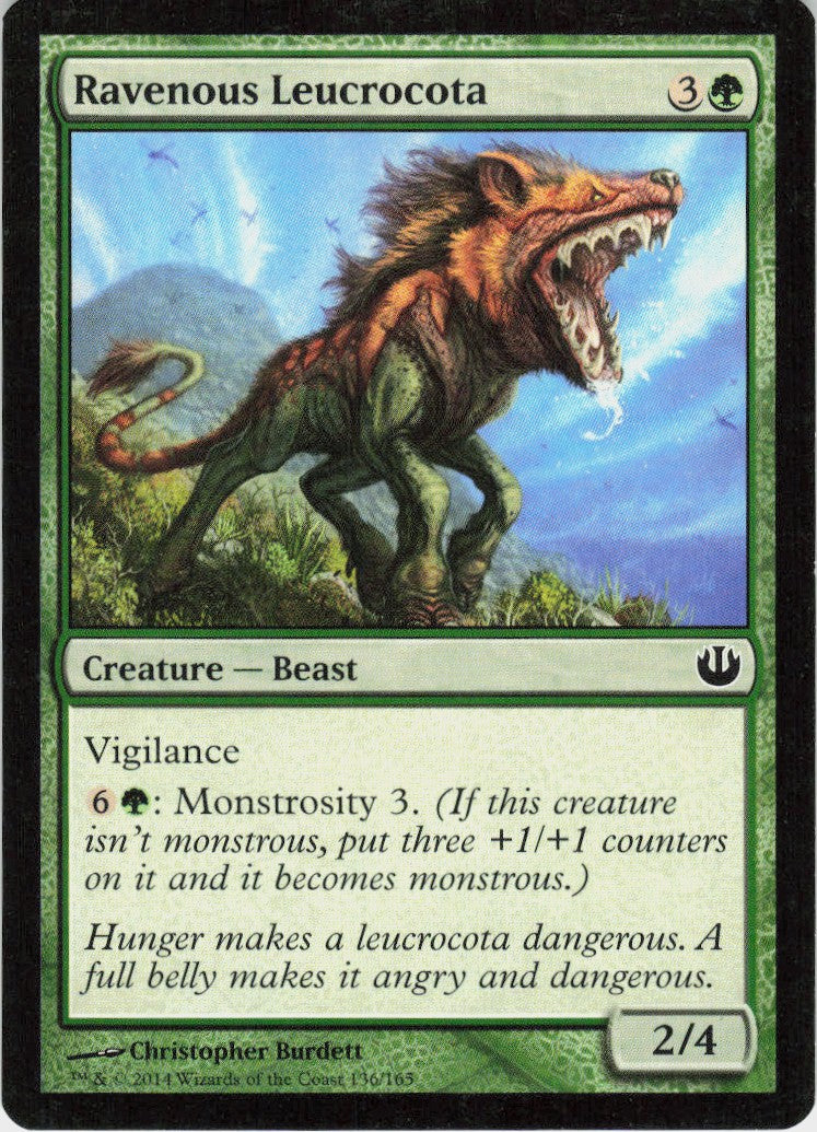 Ravenous Leucrocota #136