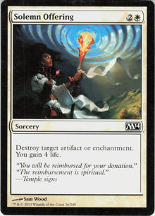 Solemn Offering #36
