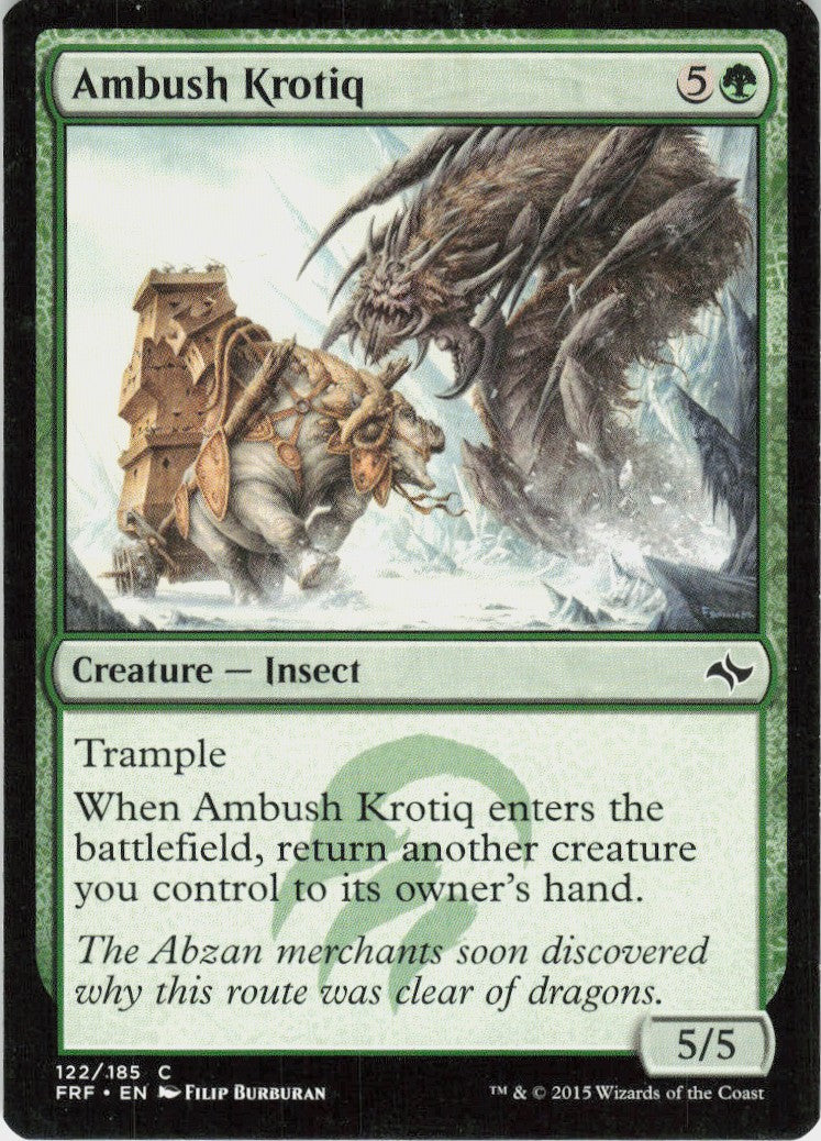 Ambush Krotiq #122