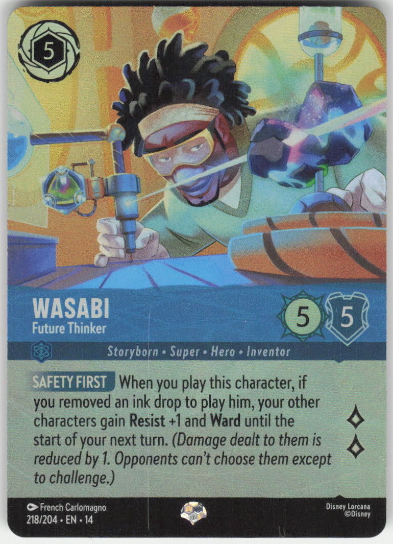 Wasabi - Future Thinker #218/204 Non-Foil