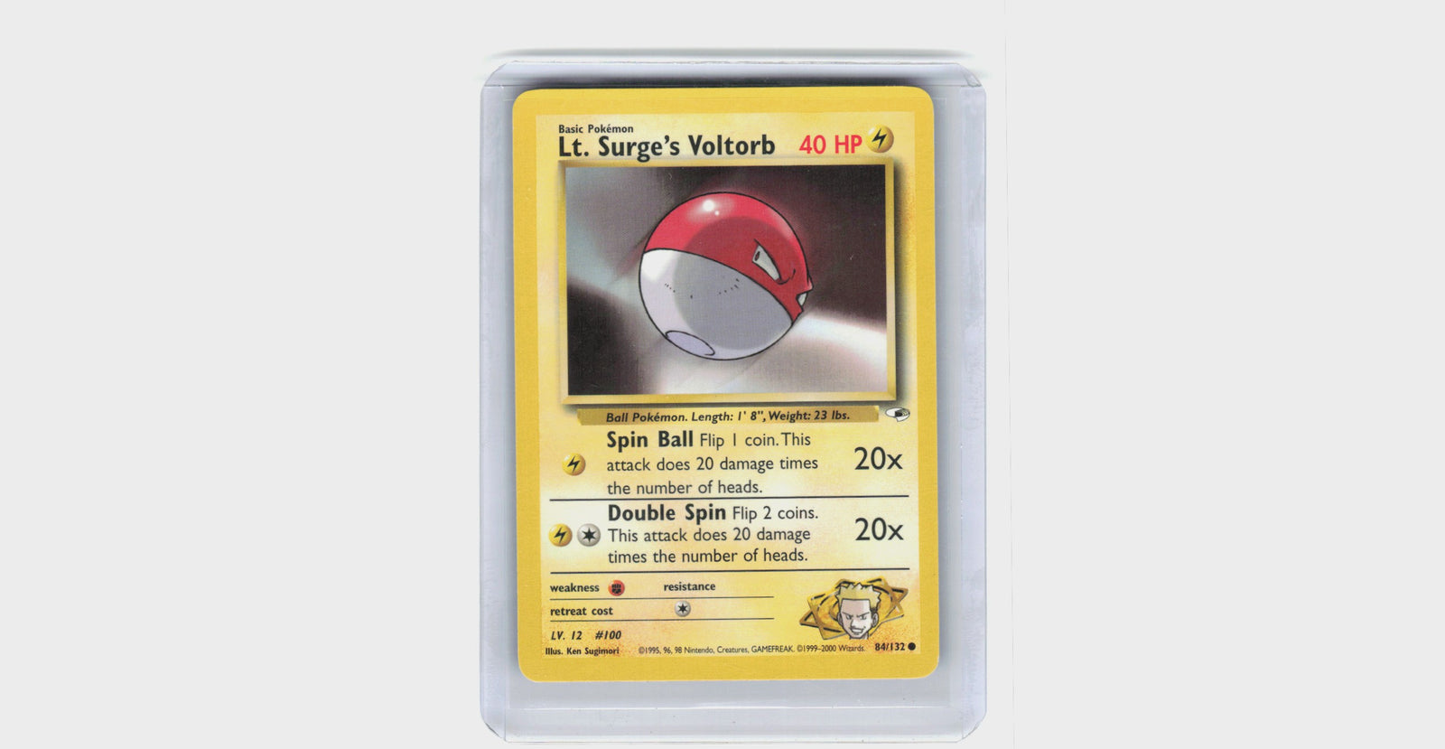 Lt. Surge's Voltorb #84