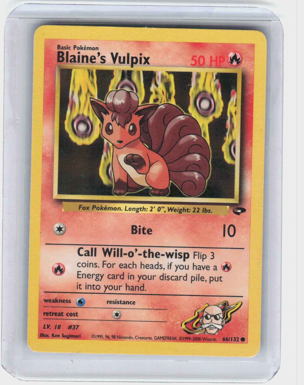 Blaine's Vulpix #66
