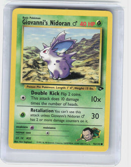 Giovanni's Nidoran ♂ #76